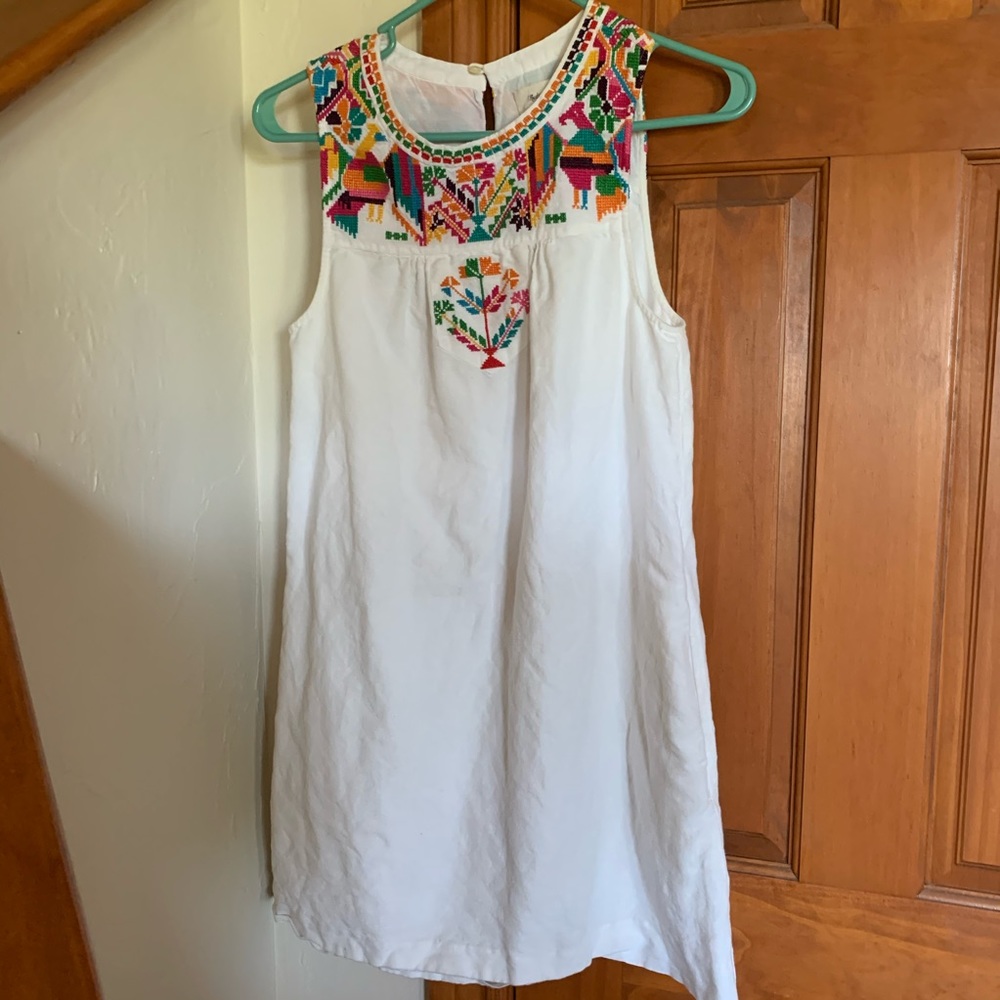 Madewell x JM Drygoods  Embroidered Dress